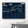 Formula 1 Bahrain GP International Circuit Poster