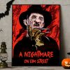 Freddy Krueger Mugshot Halloween Wall Art Decor Poster Canvas