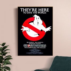 Ghostbusters Movie (1984) Vintage Wall Art Home Decor Poster Canvas