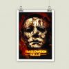 Halloween Michael Myers Home Decor Poster Canvas