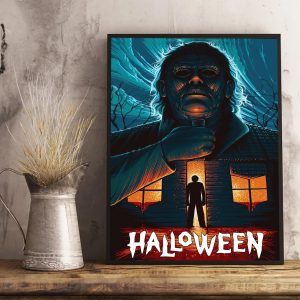Halloween Michael Myers Home Decor Poster Canvas