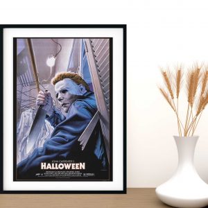 Halloween Movie Horror Killer Michael Myers Classic 70’s Vintage Home Decor Poster Canvas