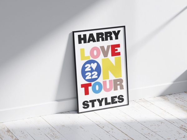 Harry Styles Love On Tour 2022 Date Poster