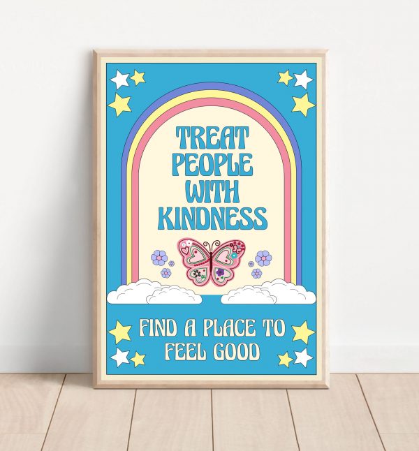 Harry Styles Treat People With Kindness Poster