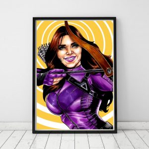 Hawkeye Kate Bishop Marvel Studios Home Decor Poster Canvas