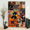 Horror Characters Friends Halloween Poster Wall Art Poster Canvas