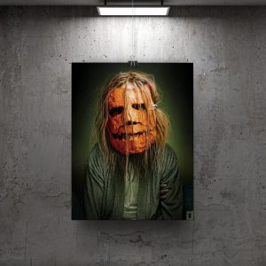 Horror HEDZ – Michael Myers (Rob Zombie Commited) Home Decor Poster Canvas