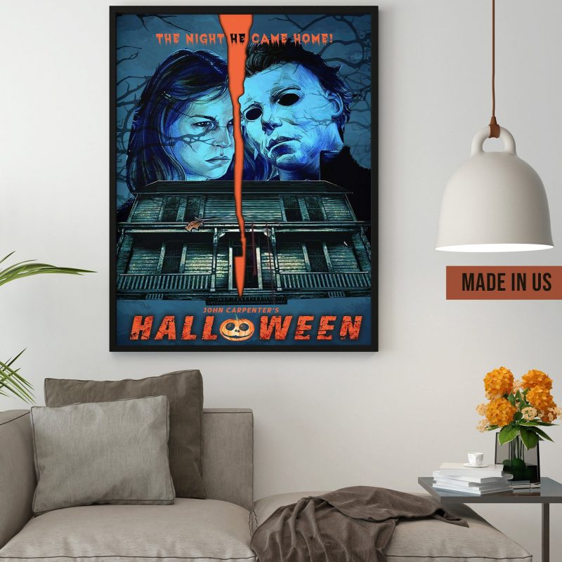 Horror Michael Myers Poster Characters Halloween Kills Home Decor ...