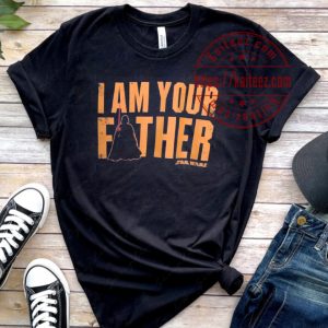 I Am Your Father Style Fathers Day Star Wars T-Shirt