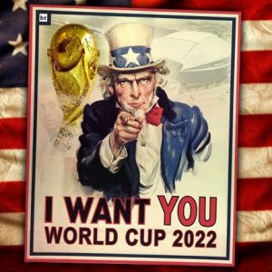 I Want You World Cup 2022 Poster Canvas
