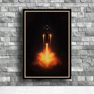 Iron Man Wall Art Home Decor Poster Canvas