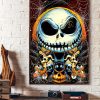 Horror Halloween Character Poster Canvas