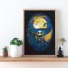 Jack Skellington The Nightmare Before Christmas Movie Home Decor Poster Canvas