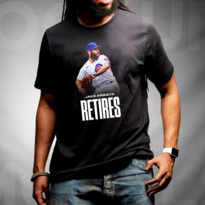 Jake Arrieta Retires Baseball MLB Unisex T-Shirt