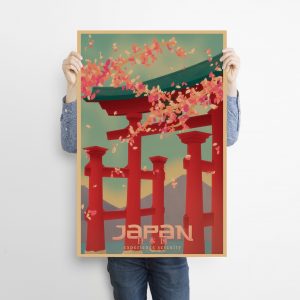 Japan Travel Wall Art Home Decor Poster Canvas