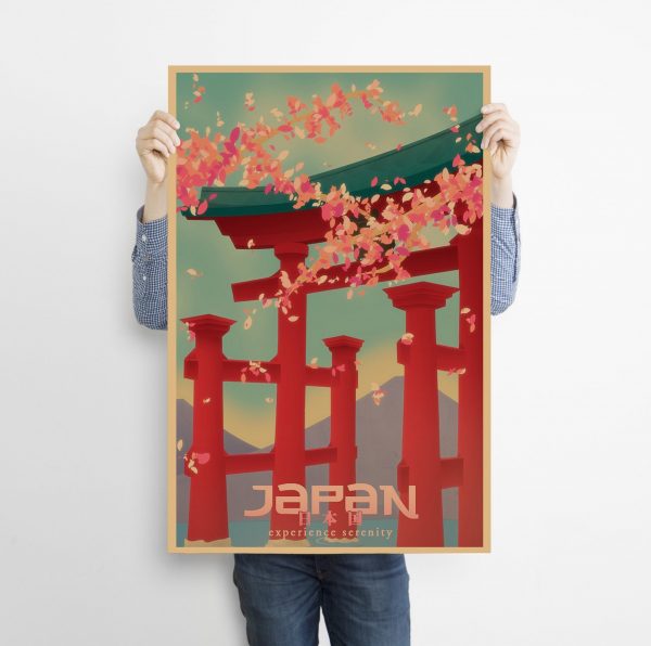 Japan Travel Wall Art Home Decor Poster Canvas