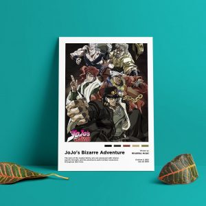JoJo’s Bizarre Adventure Anime Japanese Movie Home Decor Poster Canvas