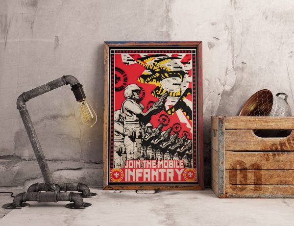 Join The Mobile Infantry Wall Art Home Decor Poster Canvas