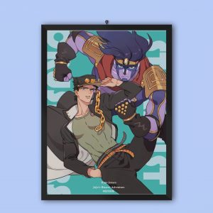 Jojo Bizarre Adventure Anime Home Decor Poster Canvas
