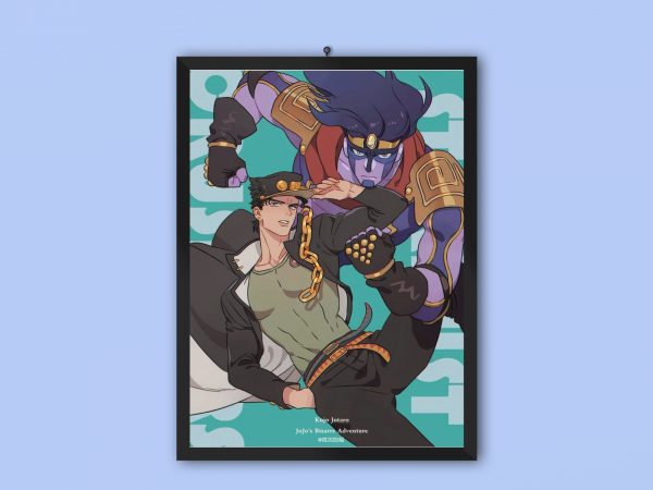 Jojo Bizarre Adventure Anime Home Decor Poster Canvas