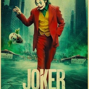 Joker Classic Vintage Movie Wall Art Home Decor Poster Canvas