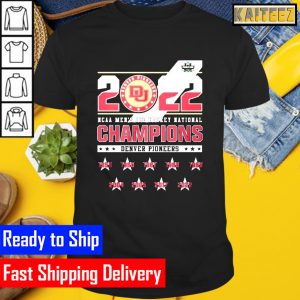 2022 denver pioneers ncaa mens ice hockey national champions denver pioneers Gifts T-Shirt