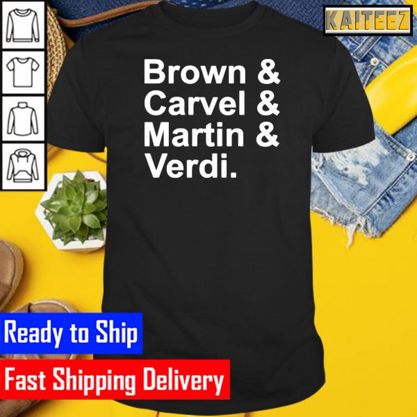Brown Carvel Martin Verdi Gifts T-Shirt