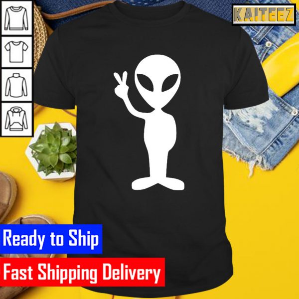 Cortez Ufc273 Alien Peace Sign Gifts T-Shirt