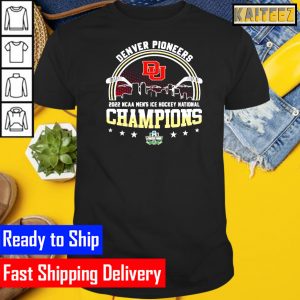 Denver Pioneers 2022 NCAA Mens Ice Hockey National Champions Gifts T-Shirt