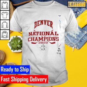 Denver Pioneers NCAA Division I Mens Ice Hockey National Champions 2022 Gifts T-Shirt