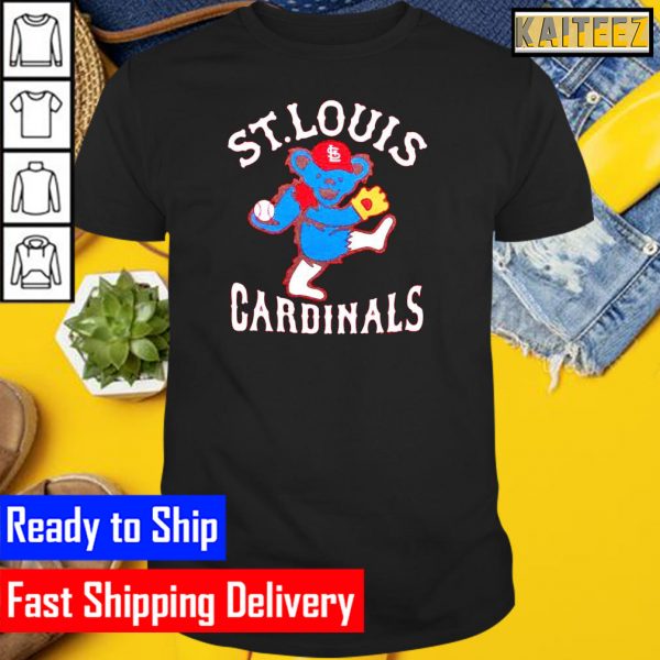 Grateful Dead Cardinals baseball Gifts T-Shirt