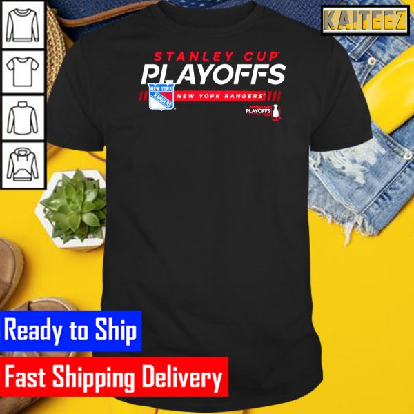 New York Rangers 2022 Stanley Cup Playoffs Playmaker Tshirt