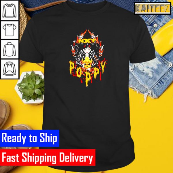 Poppy x Triple H Gold Skull Nxt Gifts T-Shirt