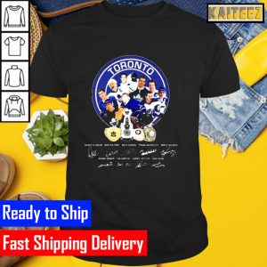 Toronto Maple Leafs Jougie Gilmour Bob Pulford Mats Sundin signatures thank Gifts T-Shirt