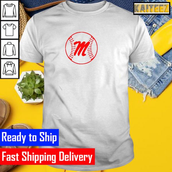 University Of Mississippi M logo Gifts T-Shirt