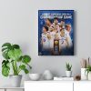 Kansas Jayhawks Champions National Championship 2022 NCAA Poster