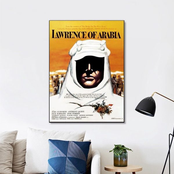 Lawrence Of Arabia (1957) Vintage Movie Wall Art Home Decor Poster Canvas