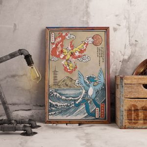 Legendary Battle Wall Art Home Decor Poster Canvas