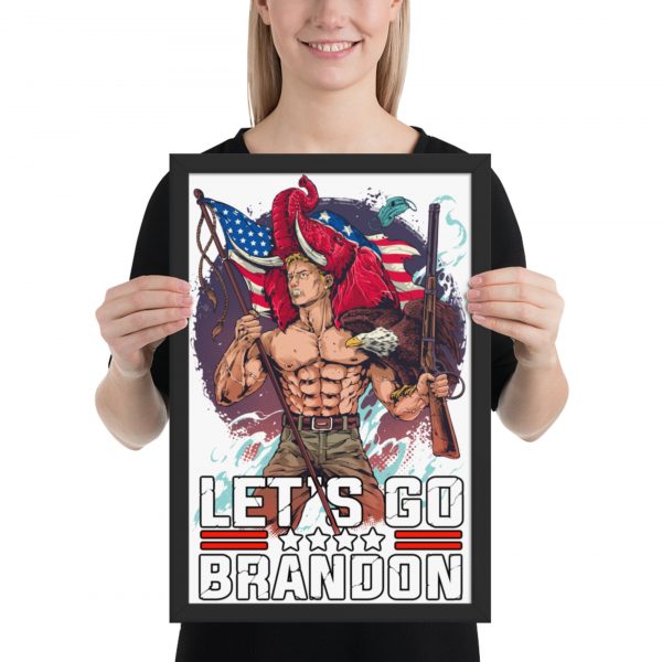 Let’s Go Brandon FJB Impeach 46 Home Decor Poster Canvas