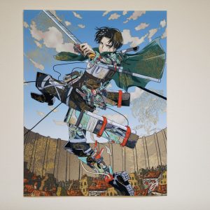 Levi Ackerman Attack On Titan Poster Canvas