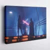 Luke Skywalker Vs Darth Vader Star Wars Wall Art Home Decor Poster Canvas