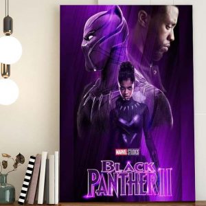 Marvel Black Panther 2 Poster Canvas