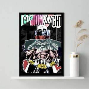 Marvel Moon Knight 2022 Home Decor Poster Canvas