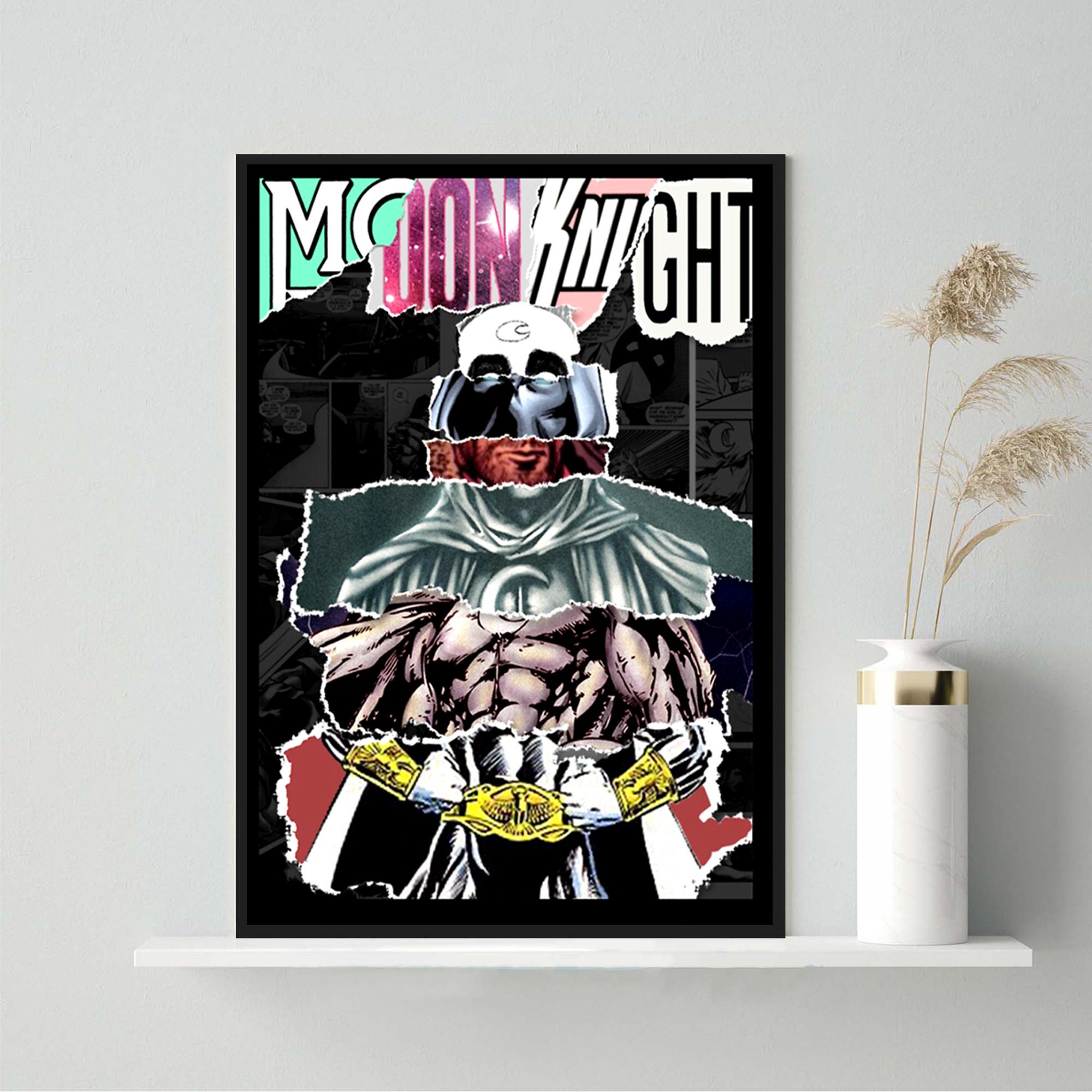 Marvel Moon Knight 2022  Poster Canvas