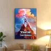 Marvel Thor Love And Thunder Wall Art Home Decor Poster Canvas