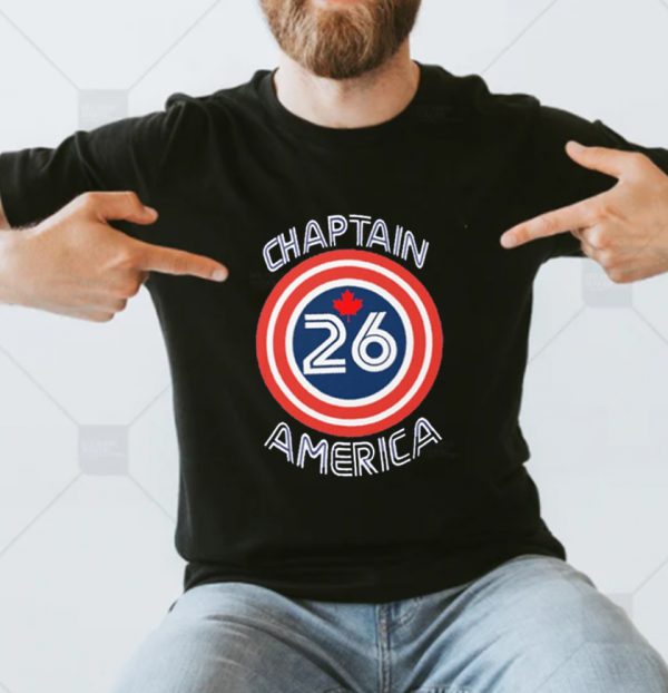 Matt Chapman Toronto Blue Jays Chaptain America Essential Unisex T-Shirt