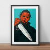 Michael Myers Halloween Scary Spooky Creepy Home Decor Poster Canvas