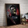 Michael Myers Let It Burn Halloween Wall Art Decor Poster Canvas