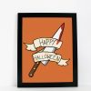 Michael Myers Poster Print Art Horror Halloween Movie Home Decor Poster Canvas
