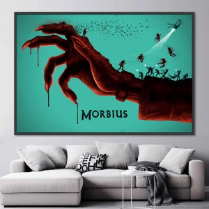 Morbius 2022 The Living Vampire Home Decor Poster Canvas
